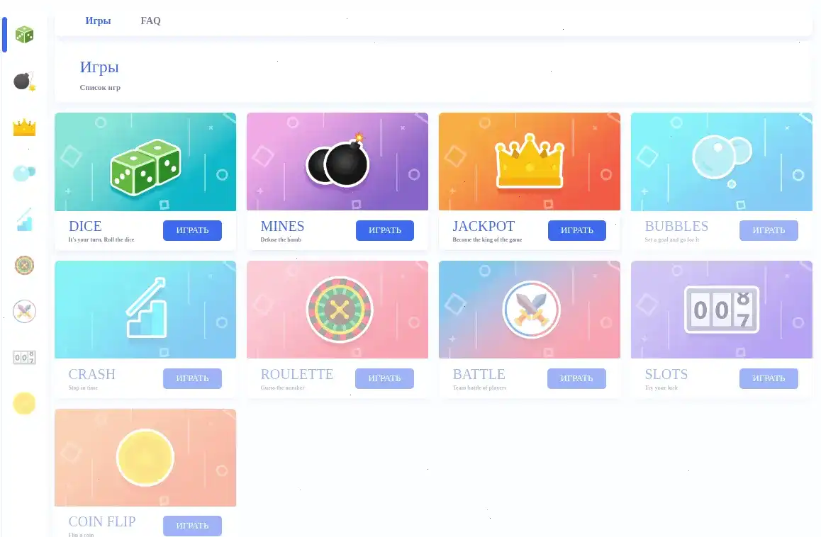 Мобильная версия казино Кактус на экране смартфона